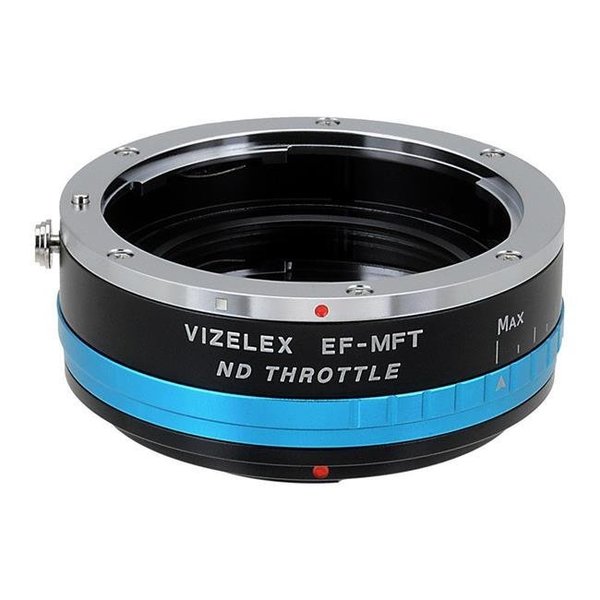 Fotodiox Fotodiox EOS-MFT-P-NDThrtl Vizelex ND Throttle Lens Mount Adapter - Canon EOS D-SLR Lens To Micro Four Thirds Mount Mirrorless Camera Body with Built in Variable ND Filter EOS-MFT-P-NDThrtl